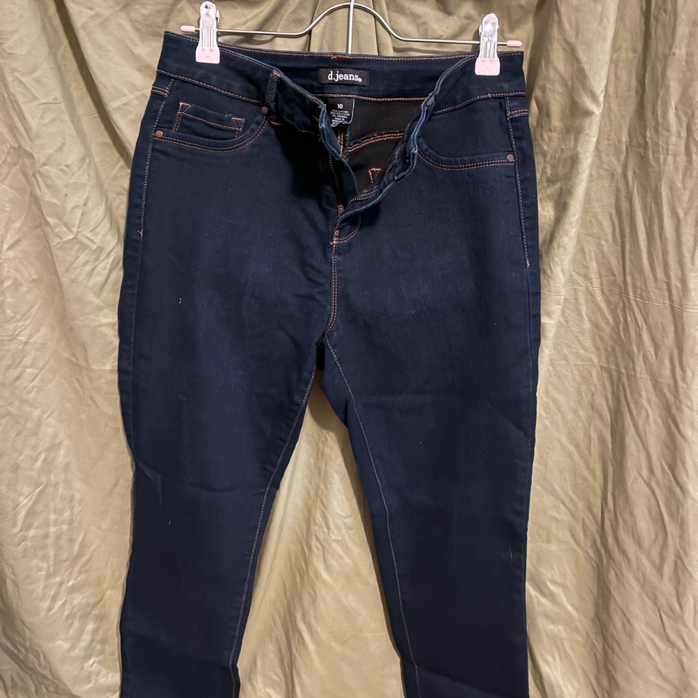 d. jeans Women's Deep Indigo Jeggings